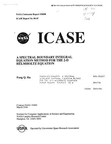 A Spectral Boundary Integral Equation Method for the 2-D Helmholtz ...