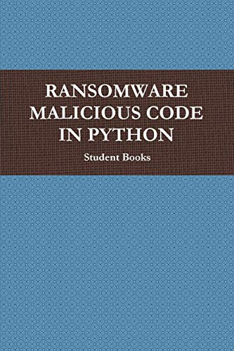 Ransomware Malicious Code in Python: 勒索 by Noah.950 | Goodreads