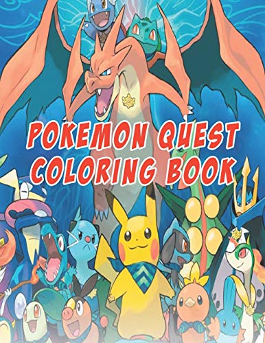 Pokemon Quest Coloring Book: Pokemon Quest Coloring Book. Awesome ...