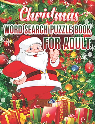 Christmas Word Search Puzzle book For Adult: Word Search Puzzle book by ...