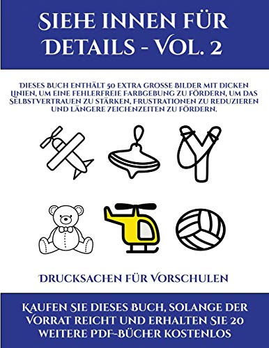 Drucksachen F R Vorschulen Siehe Innen F R Details Vol 2 Dieses 