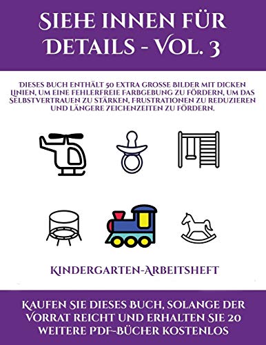 Kindergarten Arbeitsheft Dieses Buch Enth Lt 50 Extra Gro E Bilder Mit 