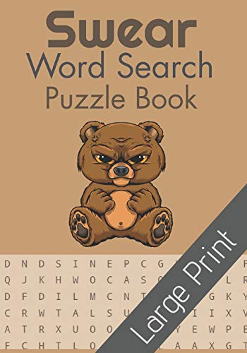 Swear Word Search Puzzle Book: Naughty Word Search Book, Dirty Word ...