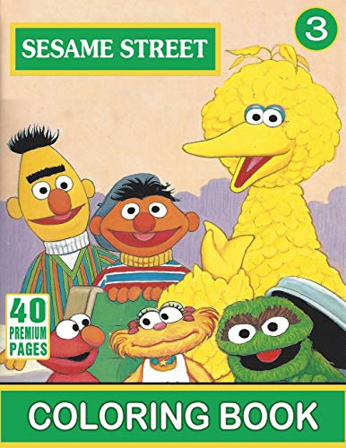 Sesame Street Coloring Book Vol3: Sesame Street Coloring Book: Sesame ...