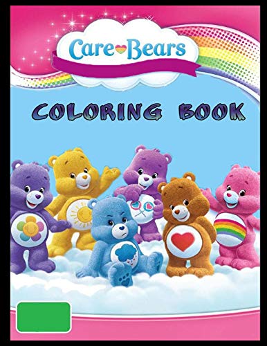 Care bear Coloring Book: coloring book for adults and kids, children by ...