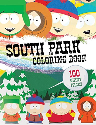 South Park Coloring Book: Super Gift for Kids and Fans - Great Coloring