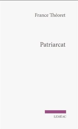 Patriarcat book cover