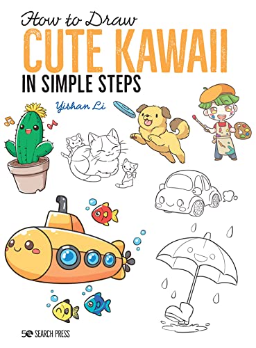 How to Draw Cute Kawaii in Simple Steps book cover