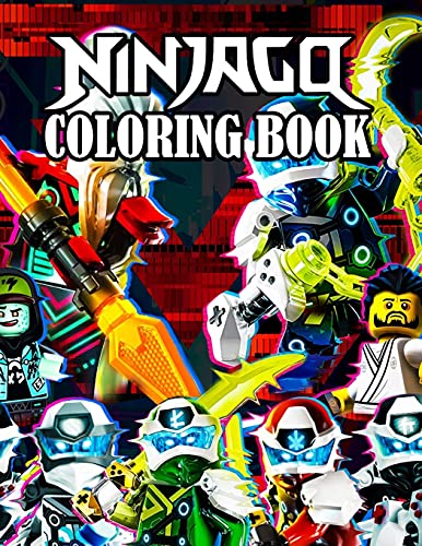 NinjaGo Coloring Book: Cool Coloring Pages at NINJAGO Books for Boys ...