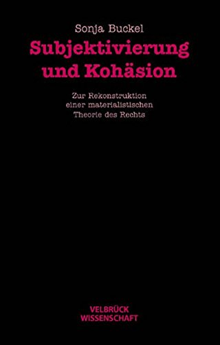 Subjektivierung und Kohäsion book cover