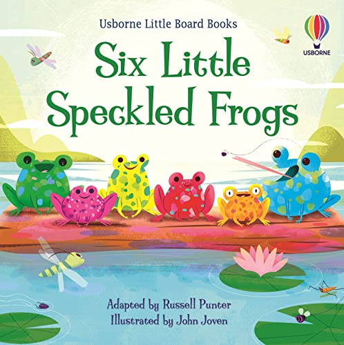 Six Little Speckled Frogs book cover
