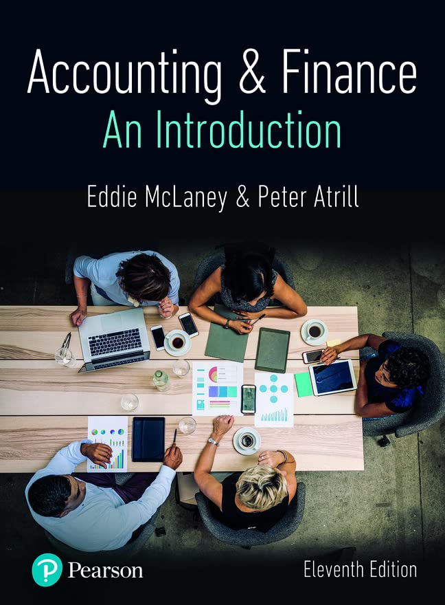 Accounting and Finance An Introduction by E J McLaney Goodreads