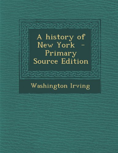 A History of New York by Washington Irving | Goodreads