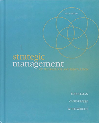 Strategic Management of Technology and Innovation by Burgelman | Goodreads