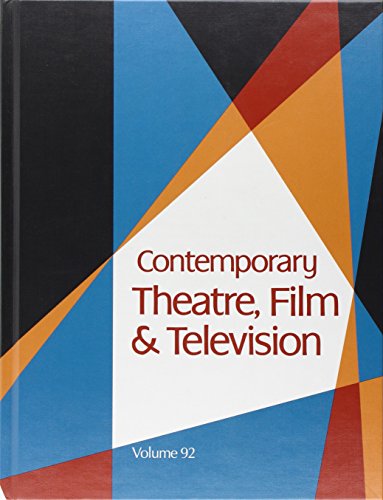 Contemporary Theatre, Film and Television by Thomas Riggs | Goodreads