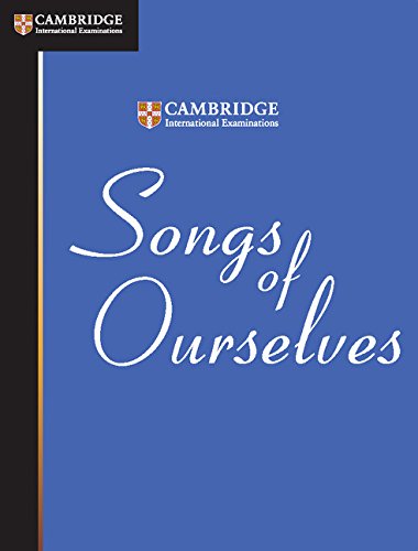 Songs Of Ourselves by University of Cambridge | Goodreads
