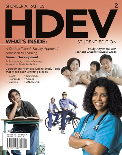 Bundle: HDEV (with Psychology CourseMate with eBook Printed Access Card ...