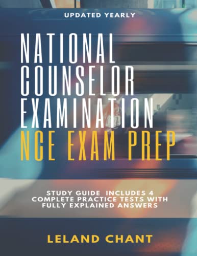 National Counselor Examination NCE Exam Prep: Updated Yearly Study ...