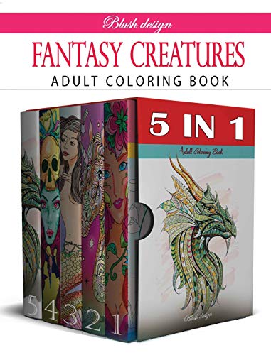 Fantasy Creatures Adult Coloring - 72460864 
