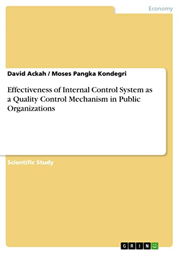 Effectiveness of Internal Control System as a Quality Control Mechanism ...