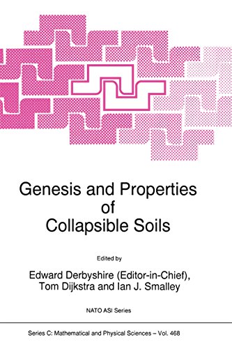 Genesis and Properties of Collapsible Soils: Proceedings of the NATO ...