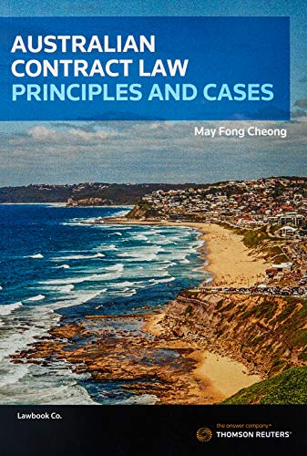 Australian Contract Law By May Fong Cheong Goodreads