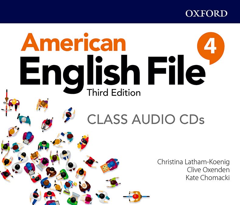 American English File Level 4 Class Audio CDs by Christina Latham ...