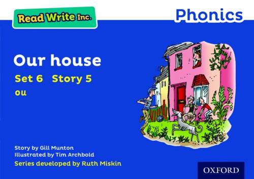 Read Write Inc. Phonics: Blue Set 6 Storybook 5 Our House by Gill ...
