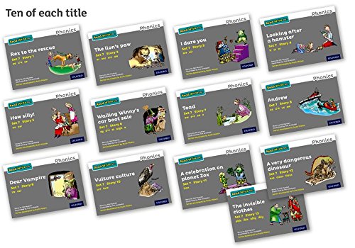 Read Write Inc. Phonics: Grey Set 7 Storybooks Pack of 130 by Gill ...