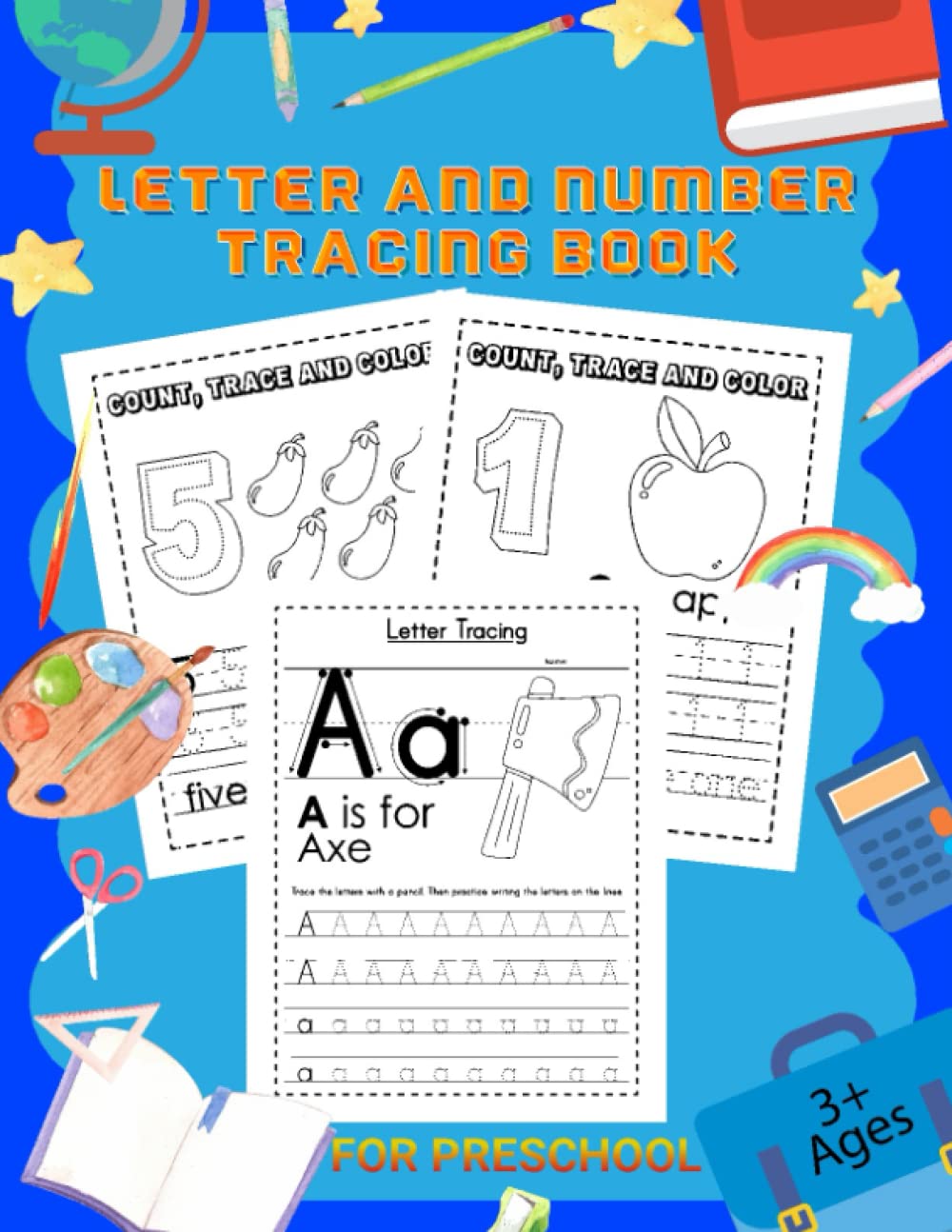 Letters and Numbers Tracing Book Practice for Kids 3+ Ages with Pen Control by Lamatih Goodreads