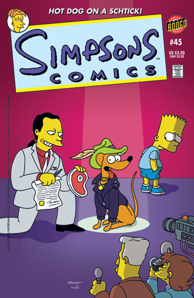 Simpson Comics, #45 book cover