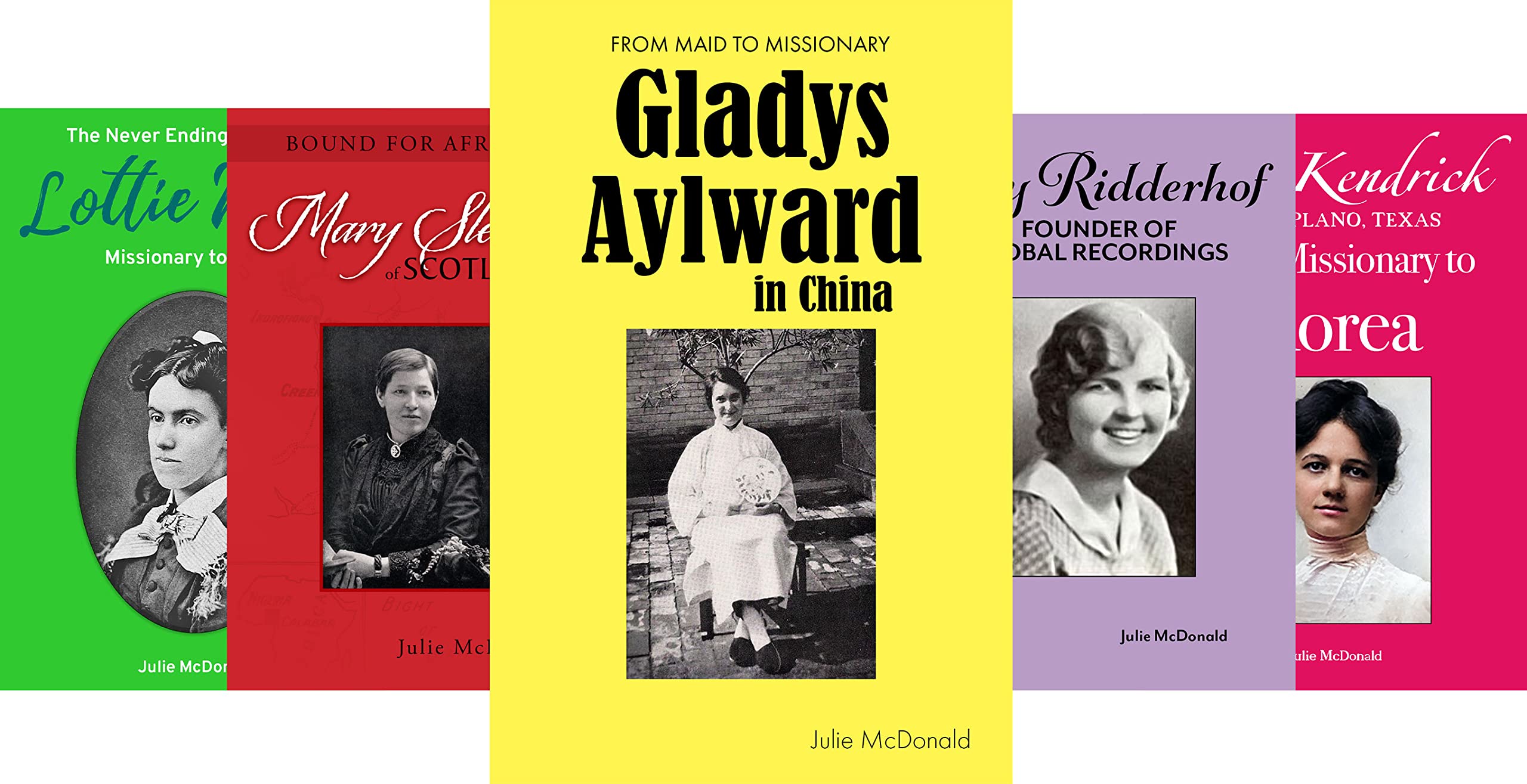 Single Missionary Women Who Changed the World (5 Book Set)