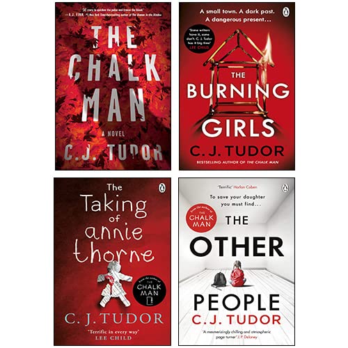 C J Tudor 4 Books Collection Set book cover