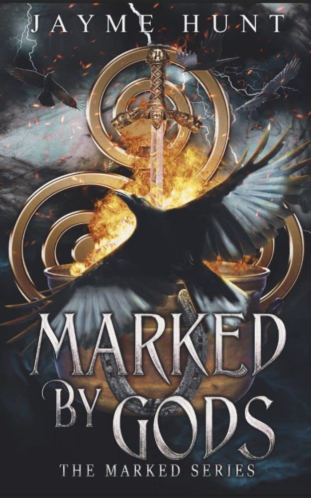 Marked by Gods by Jayme Hunt, a sequel and continuation of an epic fae coming of age adult romantasy.