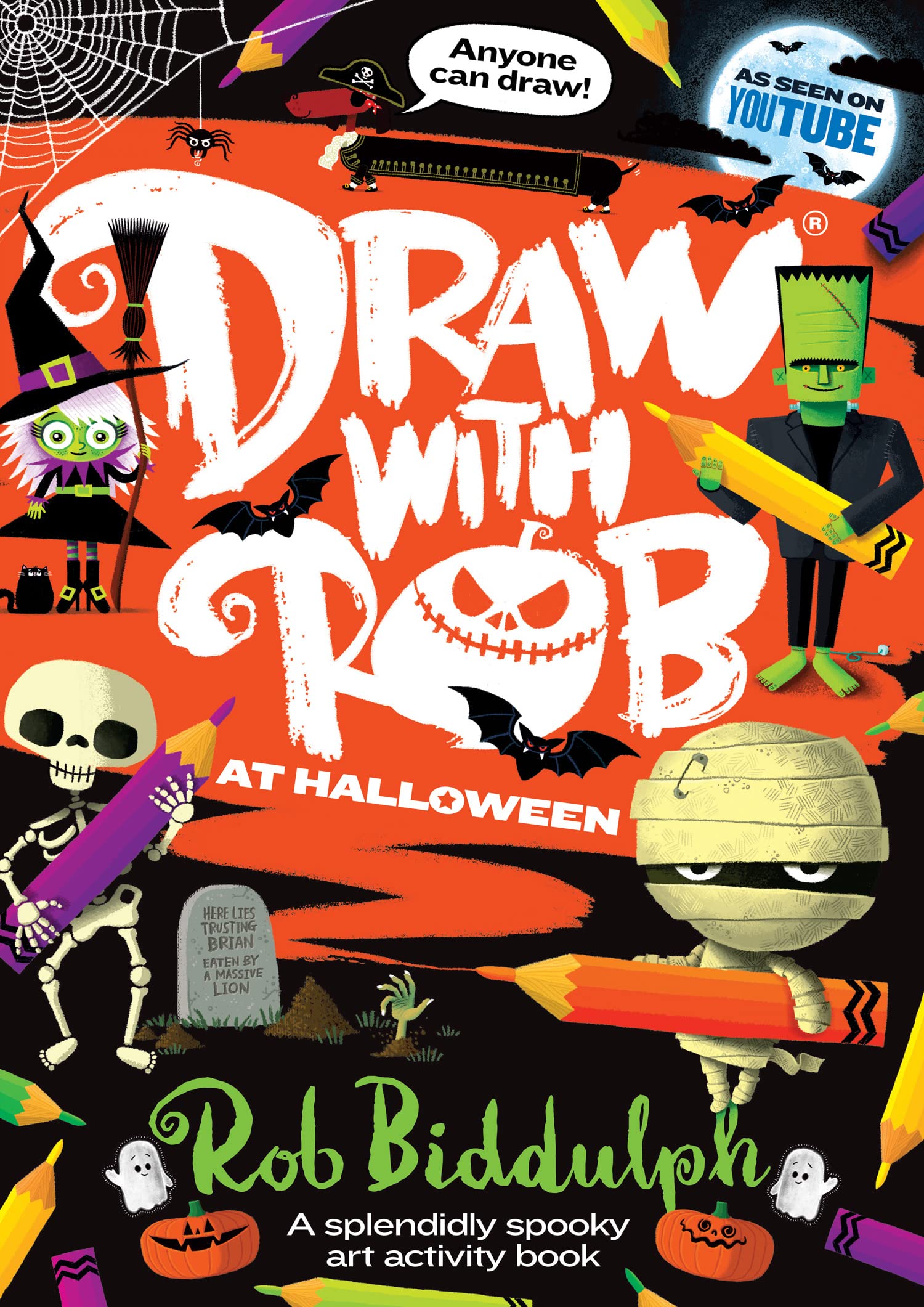 Draw With Rob at Halloween by Rob Biddulph Goodreads
