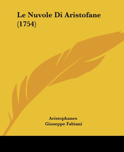 Le Nuvole Di Aristofane (1754) book cover