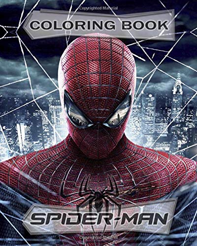 Spider Man Coloring Book: Colouring Books for Kids Ages 2-8 by Marshal ...