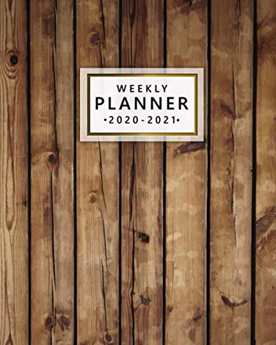 2020-2021 Weekly Planner: 2 Year Weekly & Daily View Organizer & Agenda ...