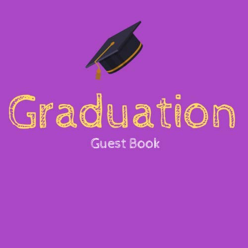 Graduation Guest Book Purple guest book, Guest Sign In for Party