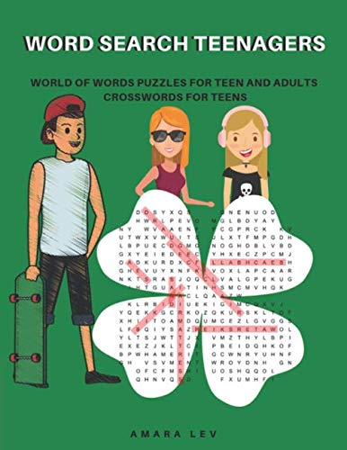 word search teenagers, world of words puzzles for teen and adults ...