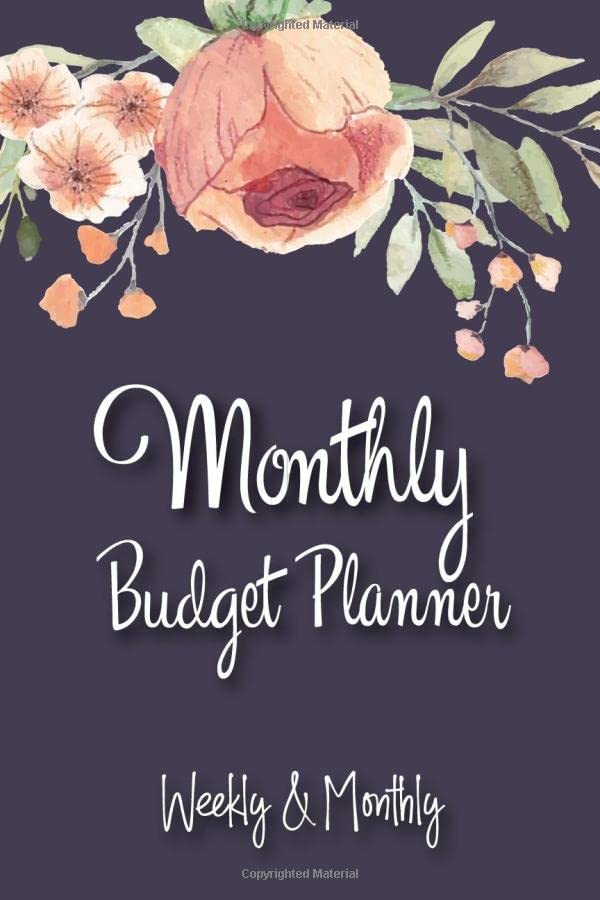 Monthly Budget Planner Expense Finance Budget A Weekly Monthly Year
