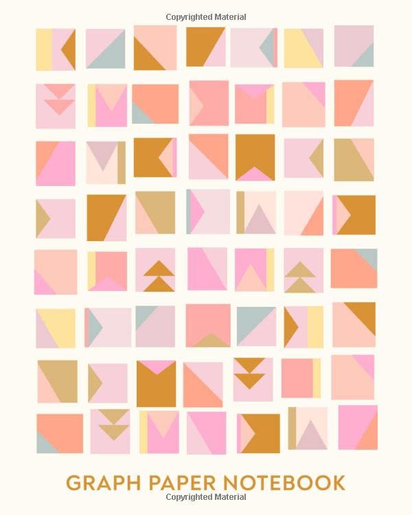 Graph Paper Notebook Quadrille Ruled Gridded Paper for Drafting and