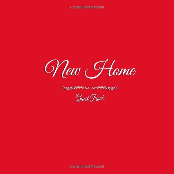 Guest Book New Home New Home Guest Book Perfect For Housewarming