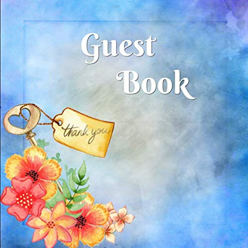 Guest Book Guest sign in book, blank lined pages for visitors to write