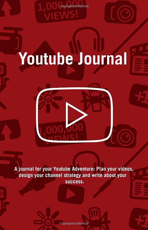 Youtube Journal A Journal for Youtubers and Influencers by James