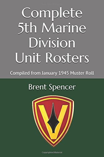 Complete 5th Marine Division Unit Rosters (Translated) Compiled from
