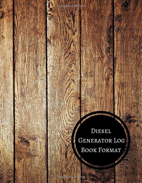 Diesel Generator Log Book Format Generator Log by Journals For All