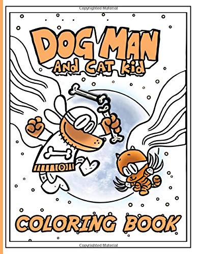 Dog Man Coloring Book: Dog Man Coloring Books For Adult Perfect Gift