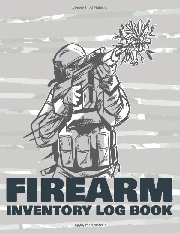 Firearm Inventory Log Book Gun Collection and Inventory Log Book