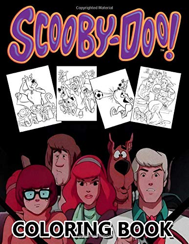 Scooby Doo Coloring Book: Super Scooby Doo Coloring Book For Kids and ...